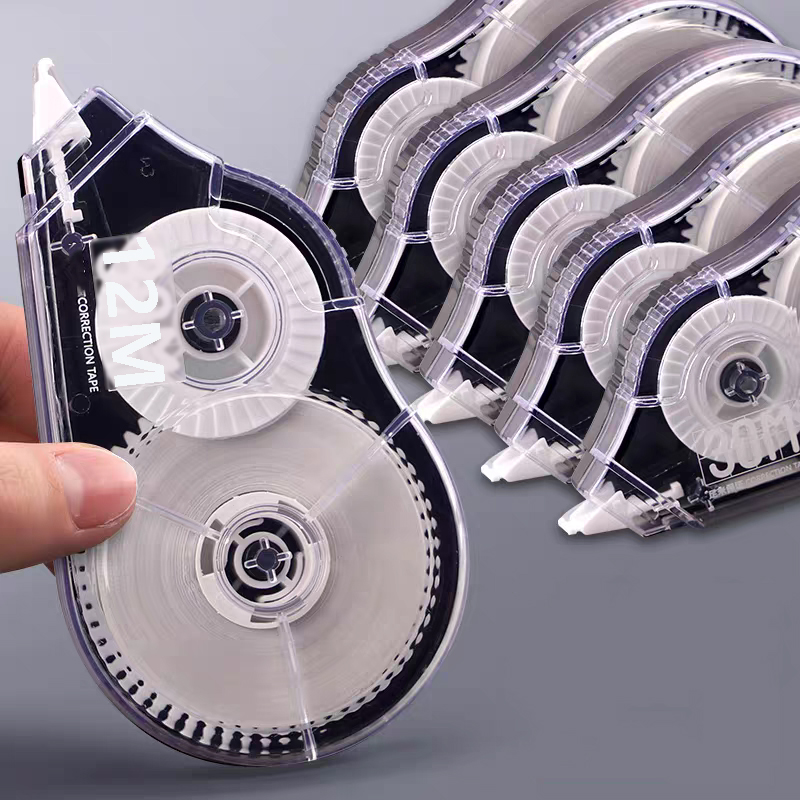 Correction Tape Roller - 12M*6 Großes Korrekturband mit hoher Kapazität,