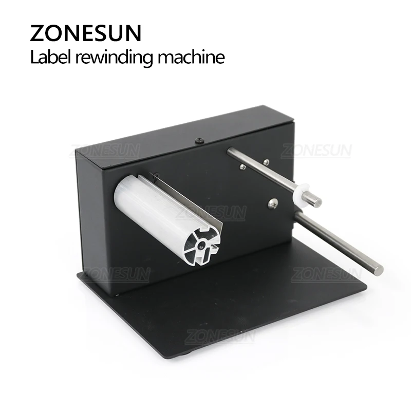 Sticker Label Roll - ZONESUN Automatische Etikettenaufwickelmaschine mit Einstellbarer Geschwindigkeit,