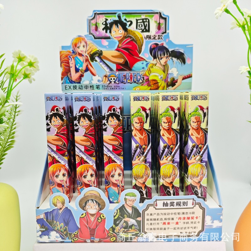 Stationery Supplier - 24 Stück Neue Anime One Piece