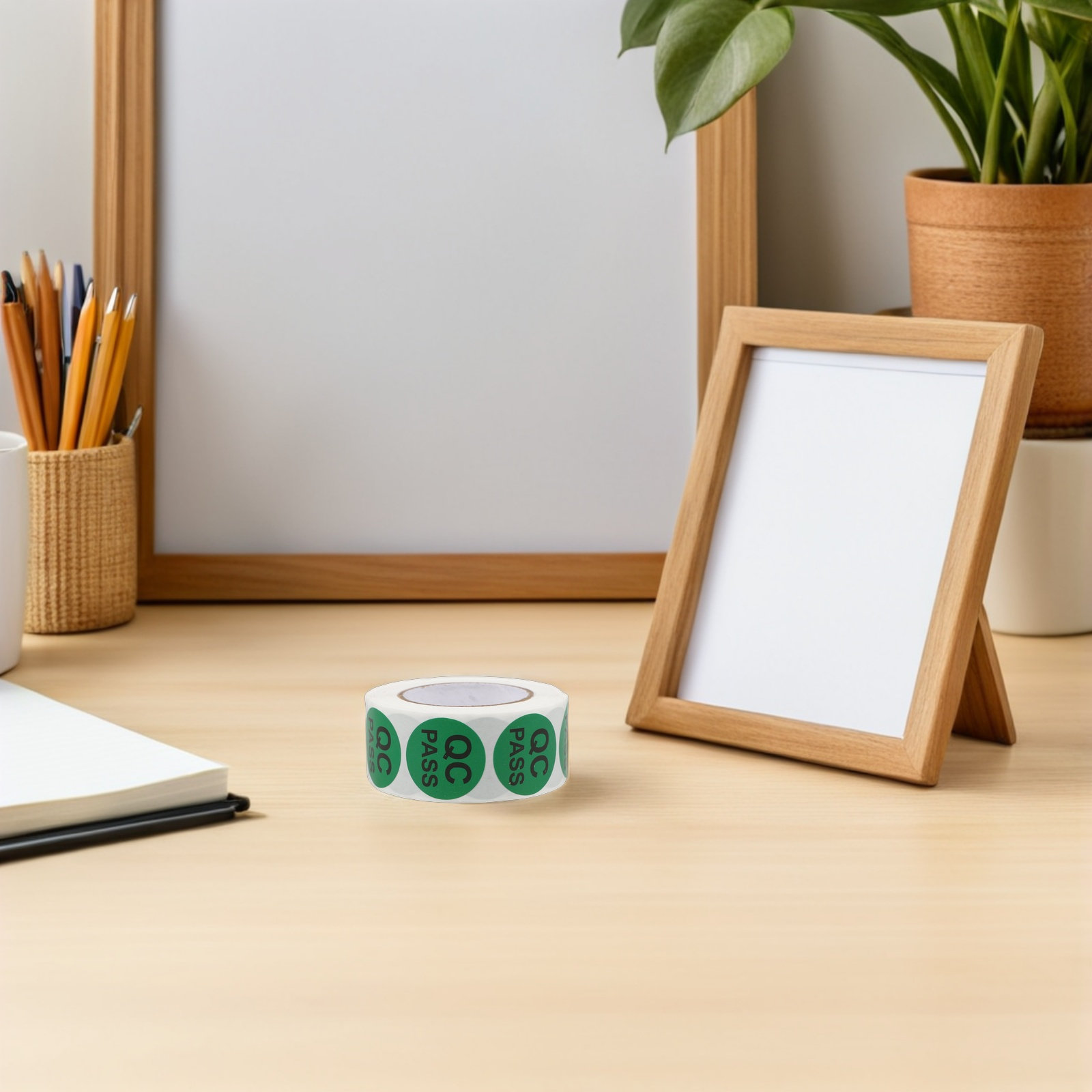 5 Rollen Qualitätskontrollaufk – Sticker Label Roll Bewertung und Preis
