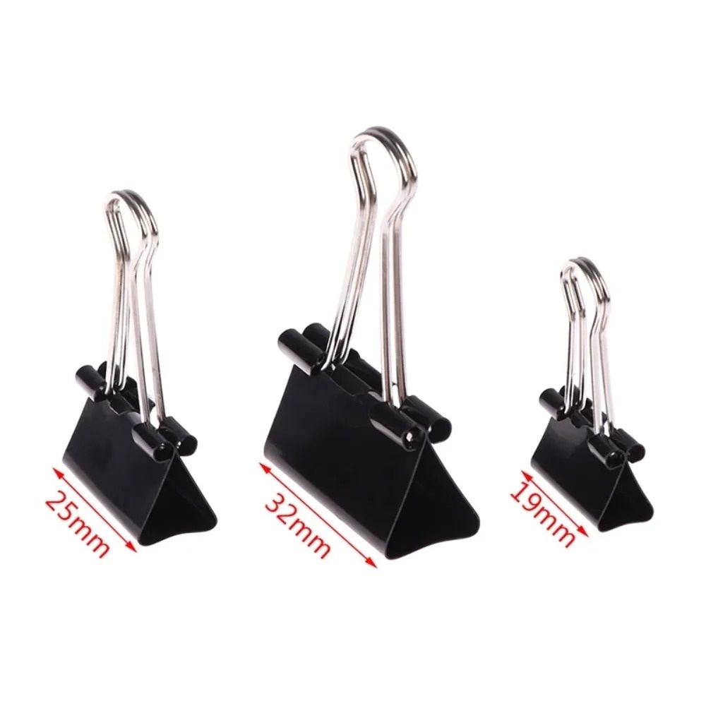 10 Stück Faltbare Metall-Binde – Binder Clip Assorted Bewertung und Preis