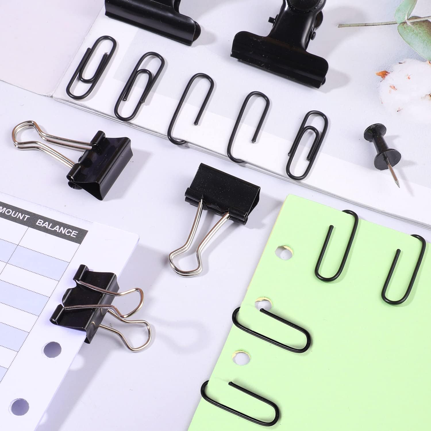 310 stücke Push Pins Set Binde – Binder Clip Assorted Bewertung und Preis