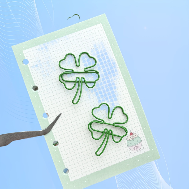20/30/40 Stück grüne vierblätt – Binder Clip Assorted Bewertung und Preis