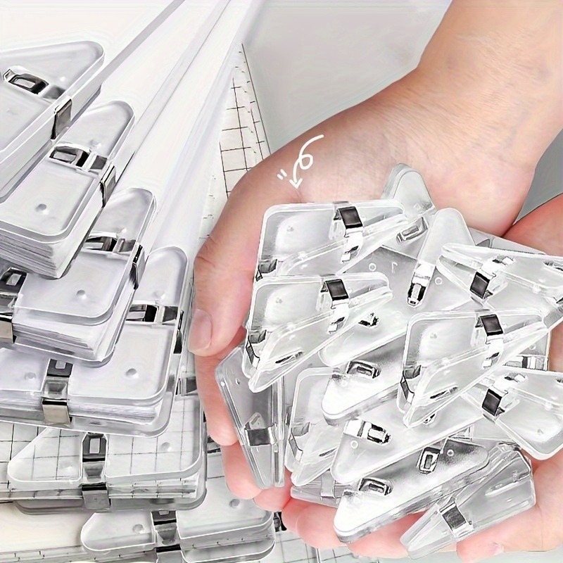22-teiliges transparentes Drei – Binder Clip Assorted Bewertung und Preis