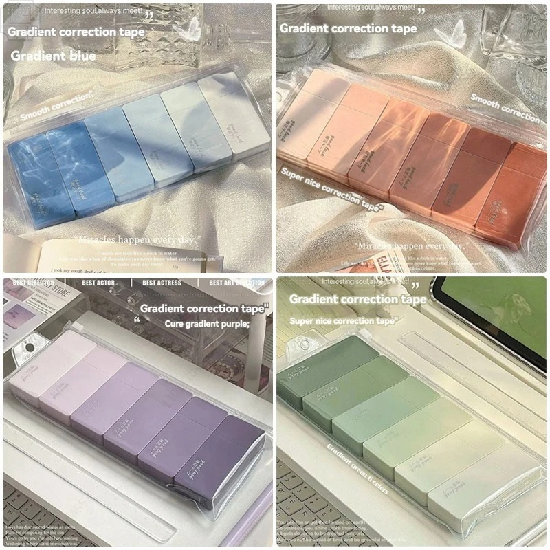6 Stück niedliche Macaron-Korr – Correction Tape Roller Bewertung und Preis