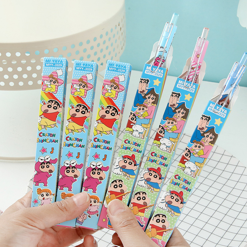 6 Stück Cartoon Crayon Shin-Ch – Stationery Supplier Bewertung und Preis
